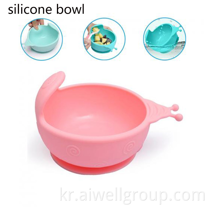 Baby Food Grade Silicone Bowl